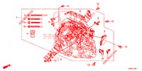 MOTOR BEDRADINGSBUNDEL (DIESEL) voor Honda CIVIC TOURER DIESEL 1.6 SPORT NAVI 5 deuren 6-versnellings handgeschakelde versnellingsbak 2017