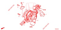TURBOLADER SYSTEEM (DIESEL) voor Honda CIVIC TOURER DIESEL 1.6 SPORT NAVI 5 deuren 6-versnellings handgeschakelde versnellingsbak 2017