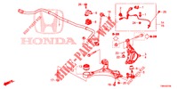 VOOR KNOKKEL  voor Honda CIVIC TOURER DIESEL 1.6 SPORT NAVI 5 deuren 6-versnellings handgeschakelde versnellingsbak 2017