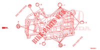 DOORVOERTULLE (INFERIEUR) voor Honda CIVIC TOURER DIESEL 1.6 S 5 deuren 6-versnellings handgeschakelde versnellingsbak 2017
