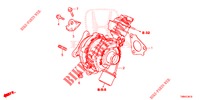 TURBOLADER SYSTEEM (DIESEL) voor Honda CIVIC TOURER DIESEL 1.6 S 5 deuren 6-versnellings handgeschakelde versnellingsbak 2017