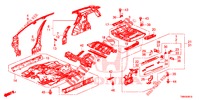 VLOER/BINNEN PANELEN  voor Honda CIVIC TOURER DIESEL 1.6 S 5 deuren 6-versnellings handgeschakelde versnellingsbak 2017