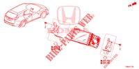 INBOUWSET  voor Honda CIVIC TOURER 1.8 COMFORT 5 deuren 6-versnellings handgeschakelde versnellingsbak 2017