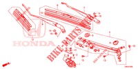 VOOR RUITESPROEIER (LH) voor Honda CIVIC TOURER 1.8 COMFORT 5 deuren 6-versnellings handgeschakelde versnellingsbak 2017