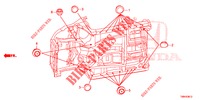DOORVOERTULLE (INFERIEUR) voor Honda CIVIC TOURER 1.8 COMFORT 5 deuren 5-traps automatische versnellingsbak 2017