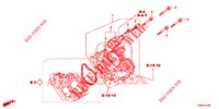 GAS HUIS('84,'85)  voor Honda CIVIC TOURER 1.8 COMFORT 5 deuren 5-traps automatische versnellingsbak 2017