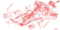 VLOERMAT/ISOLATOR  voor Honda CIVIC TOURER 1.8 COMFORT 5 deuren 5-traps automatische versnellingsbak 2017