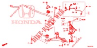 VOOR KNOKKEL  voor Honda CIVIC TOURER 1.8 COMFORT 5 deuren 5-traps automatische versnellingsbak 2017