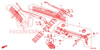 VOOR RUITESPROEIER (LH) voor Honda CIVIC TOURER 1.8 COMFORT 5 deuren 5-traps automatische versnellingsbak 2017