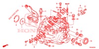 P.S. VERSNELLINGBOX  voor Honda CIVIC TOURER 1.8 ELEGANCE L 5 deuren 6-versnellings handgeschakelde versnellingsbak 2017