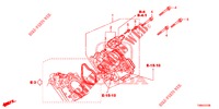 GAS HUIS('84,'85)  voor Honda CIVIC TOURER 1.8 ELEGANCE S 5 deuren 6-versnellings handgeschakelde versnellingsbak 2017