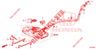 BRANDSTOF VUL PIJP  voor Honda CIVIC TOURER 1.8 EXECUTIVE 5 deuren 5-traps automatische versnellingsbak 2017