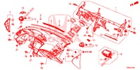 INSTRUMENTEN PANEEL BOVEN (LH) voor Honda CIVIC TOURER 1.8 EXECUTIVE 5 deuren 5-traps automatische versnellingsbak 2017