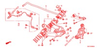 ACHTER ONDER ARM/RADIUS STANG  voor Honda CR-V 2.0 EXECUTIVE 5 deuren 5-traps automatische versnellingsbak 2012