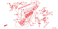 ACHTER PORTIER VOERING(4DE)  voor Honda CR-V 2.0 EXECUTIVE 5 deuren 5-traps automatische versnellingsbak 2012