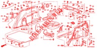 ACHTER ZIJDE VOERING(2DE)  voor Honda CR-V 2.0 EXECUTIVE 5 deuren 5-traps automatische versnellingsbak 2012