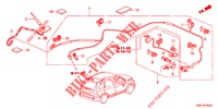 ANTENNE/LUIDSPREKER (LH) voor Honda CR-V 2.0 EXECUTIVE 5 deuren 5-traps automatische versnellingsbak 2012