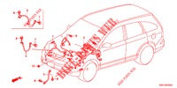 BEDRADINGSBUNDEL (LH) (1) voor Honda CR-V 2.0 EXECUTIVE 5 deuren 5-traps automatische versnellingsbak 2012