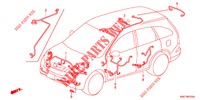 BEDRADINGSBUNDEL (LH) (2) voor Honda CR-V 2.0 EXECUTIVE 5 deuren 5-traps automatische versnellingsbak 2012