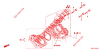 GAS HUIS (2.0L) voor Honda CR-V 2.0 EXECUTIVE 5 deuren 5-traps automatische versnellingsbak 2012