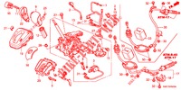 KEUZEHENDEL (LH) voor Honda CR-V 2.0 EXECUTIVE 5 deuren 5-traps automatische versnellingsbak 2012