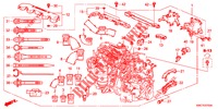 MOTOR BEDRADINGSBUNDEL (2.0L) voor Honda CR-V 2.0 EXECUTIVE 5 deuren 5-traps automatische versnellingsbak 2012