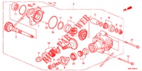 OVERDRAGEN (2.0L) (2.4L) voor Honda CR-V 2.0 EXECUTIVE 5 deuren 5-traps automatische versnellingsbak 2012