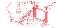 RADIATOR SLANG/RESERVETANK (2.0L) voor Honda CR-V 2.0 EXECUTIVE 5 deuren 5-traps automatische versnellingsbak 2012