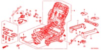 V. ZITTING COMPONENTEN (D.) voor Honda CR-V 2.0 EXECUTIVE 5 deuren 5-traps automatische versnellingsbak 2012