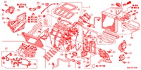 VERWARMINGSEENHEID (LH) voor Honda CR-V 2.0 EXECUTIVE 5 deuren 5-traps automatische versnellingsbak 2012