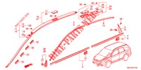 VOOR GRILLE/GIETWERK  voor Honda CR-V 2.0 EXECUTIVE 5 deuren 5-traps automatische versnellingsbak 2012