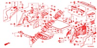 ACHTER ZIJDE VOERING(2DE)  voor Honda CR-V 2.0 COMFORT 5 deuren 6-versnellings handgeschakelde versnellingsbak 2013