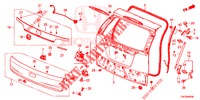 ACHTERKLEP PANEEL(2DE)  voor Honda CR-V 2.0 COMFORT 5 deuren 6-versnellings handgeschakelde versnellingsbak 2013