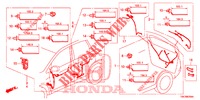 BEDRADINGSBUNDEL (LH) (5) voor Honda CR-V 2.0 COMFORT 5 deuren 6-versnellings handgeschakelde versnellingsbak 2013
