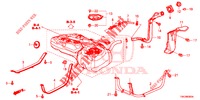 BRANDSTOF VUL PIJP (2.0L) (2.4L) voor Honda CR-V 2.0 COMFORT 5 deuren 6-versnellings handgeschakelde versnellingsbak 2013