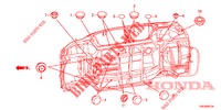 DOORVOERTULLE (INFERIEUR) voor Honda CR-V 2.0 COMFORT 5 deuren 6-versnellings handgeschakelde versnellingsbak 2013