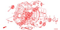 KOPPELING BEHUIZING (2.0L) voor Honda CR-V 2.0 COMFORT 5 deuren 6-versnellings handgeschakelde versnellingsbak 2013