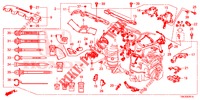 MOTOR BEDRADINGSBUNDEL (2.0L) voor Honda CR-V 2.0 COMFORT 5 deuren 6-versnellings handgeschakelde versnellingsbak 2013
