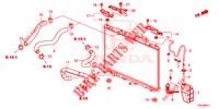 RADIATOR SLANG/RESERVETANK (2) voor Honda CR-V 2.0 COMFORT 5 deuren 6-versnellings handgeschakelde versnellingsbak 2013
