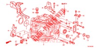 TRANSMISSIE HUIS (2.0L) voor Honda CR-V 2.0 COMFORT 5 deuren 6-versnellings handgeschakelde versnellingsbak 2013