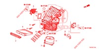 VERWARMING AANJAGER (LH) voor Honda CR-V 2.0 COMFORT 5 deuren 6-versnellings handgeschakelde versnellingsbak 2013