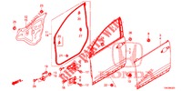 VOOR PORTIER PANELEN(2DE)  voor Honda CR-V 2.0 COMFORT 5 deuren 6-versnellings handgeschakelde versnellingsbak 2013