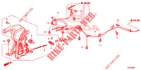 PARKEERREM (2.0L) (DIESEL) (LH) voor Honda CR-V 2.0 COMFORT 5 deuren 5-traps automatische versnellingsbak 2013