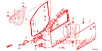 VOOR PORTIER PANELEN(2DE)  voor Honda CR-V 2.0 COMFORT 5 deuren 5-traps automatische versnellingsbak 2013