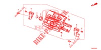 AUTOMATISCHE RADIO  voor Honda CR-V 2.0 ELEGANCE L 5 deuren 5-traps automatische versnellingsbak 2013