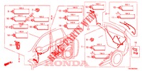BEDRADINGSBUNDEL (LH) (5) voor Honda CR-V 2.0 ELEGANCE L 5 deuren 5-traps automatische versnellingsbak 2013