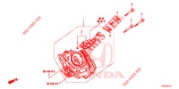 GAS HUIS (2.0L) voor Honda CR-V 2.0 ELEGANCE L 5 deuren 5-traps automatische versnellingsbak 2013
