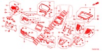 INSTRUMENTEN AFWERKING (COTE DE CONDUCTEUR) (LH) voor Honda CR-V 2.0 ELEGANCE L 5 deuren 5-traps automatische versnellingsbak 2013