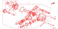 OVERDRAGEN (2.0L) (2.4L) (4WD) voor Honda CR-V 2.0 ELEGANCE L 5 deuren 5-traps automatische versnellingsbak 2013