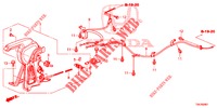 PARKEERREM (2.0L) (DIESEL) (LH) voor Honda CR-V 2.0 ELEGANCE L 5 deuren 5-traps automatische versnellingsbak 2013